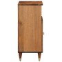 Solid mango wood auxiliary cabinet 60x33x75 cm by , CD and DVD storage - Ref: Foro24-358309, Price: 103,04 €, Discount: %