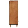 Aparador alto madera maciza de mango 60x33x100 cm de , Almacenamiento para CD y DVD - Ref: Foro24-358314, Precio: 210,25 €, D...