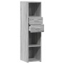 Aparador alto madera de ingeniería gris Sonoma 30x42,5x124 cm de , Aparadores - Ref: Foro24-846157, Precio: 82,86 €, Descuent...