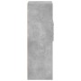 Aparador alto madera de ingeniería gris hormigón 40x42,5x124 cm de , Aparadores - Ref: Foro24-846162, Precio: 84,06 €, Descue...