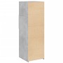 Aparador alto madera de ingeniería gris hormigón 40x42,5x124 cm de , Aparadores - Ref: Foro24-846162, Precio: 96,12 €, Descue...