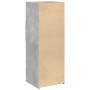 Aparador alto madera de ingeniería gris hormigón 45x42,5x124 cm de , Aparadores - Ref: Foro24-846169, Precio: 103,99 €, Descu...