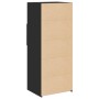 Aparador alto madera de ingeniería negro 50x42,5x124 cm de , Aparadores - Ref: Foro24-846174, Precio: 96,76 €, Descuento: %