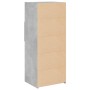 Hoher Schrank aus grauem Beton-Ingenieurholz, 50x42,5x124 cm. von , Sideboards - Ref: Foro24-846176, Preis: 93,94 €, Rabatt: %