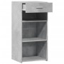 Engineered wood sideboard in concrete gray, 45x42.5x93 cm by , Sideboards - Ref: Foro24-846323, Price: 71,87 €, Discount: %