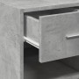 Engineered wood sideboard in concrete gray, 45x42.5x93 cm by , Sideboards - Ref: Foro24-846323, Price: 82,21 €, Discount: %