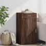 Engineered wood brown oak sideboard 50x42.5x93 cm by , Sideboards - Ref: Foro24-846298, Price: 88,99 €, Discount: %