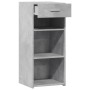 Aparador de madera de ingeniería gris hormigón 40x42,5x93 cm de , Aparadores - Ref: Foro24-846316, Precio: 70,87 €, Descuento: %