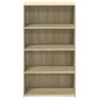 Aparador alto madera de ingeniería roble Sonoma 70x41x124 cm de , Aparadores - Ref: Foro24-846406, Precio: 90,28 €, Descuento: %