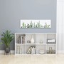 Shelving unit/Sideboard in glossy white plywood 66x30x130 cm by vidaXL, Bookcases and shelves - Ref: Foro24-800159, Price: 88...