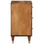 Mesita de noche madera maciza de mango 50x33x62 cm de , Mesitas de noche - Ref: Foro24-358293, Precio: 117,56 €, Descuento: %