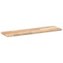 Solid untreated acacia wood floating shelf 80x20x2 cm by , Shelves and shelves - Ref: Foro24-3279343, Price: 24,19 €, Discoun...