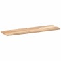 Solid untreated acacia wood floating shelf 80x20x2 cm by , Shelves and shelves - Ref: Foro24-3279343, Price: 24,19 €, Discoun...