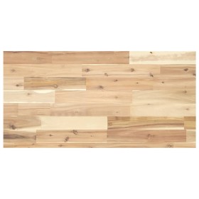 Encimera tocador de baño madera acacia sin tratar 100x40x4 cm de , Tocadores de baño - Ref: Foro24-3279673, Precio: 79,12 €, ...