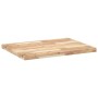 Encimera tocador baño madera acacia sin tratar 100x60x4 cm de , Tocadores de baño - Ref: Foro24-3279684, Precio: 111,99 €, De...