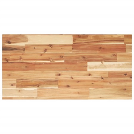 Encimera tocador baño madera acacia acabado aceite 120x40x2 cm de , Tocadores de baño - Ref: Foro24-3279690, Precio: 57,99 €,...