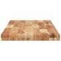 Encimera tocador baño madera acacia acabado aceite 160x40x4 cm de , Tocadores de baño - Ref: Foro24-3279708, Precio: 125,22 €...