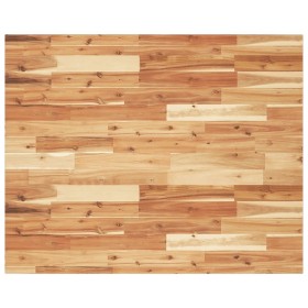 Solid untreated acacia wood desktop board 100x80x2 cm by , Desk accessories and products - Ref: Foro24-3279760, Price: 102,99...