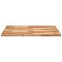 Solid untreated acacia wood desktop board 100x80x2 cm by , Desk accessories and products - Ref: Foro24-3279760, Price: 102,84...