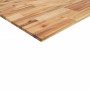 Solid untreated acacia wood desktop board 100x80x2 cm by , Desk accessories and products - Ref: Foro24-3279760, Price: 102,84...