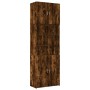 Aparador alto madera de ingeniería roble ahumado 80x42,5x249 cm de , Aparadores - Ref: Foro24-3281361, Precio: 253,05 €, Desc...