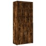 Aparador alto madera de ingeniería roble ahumado 80x42,5x249 cm de , Aparadores - Ref: Foro24-3281361, Precio: 253,05 €, Desc...