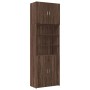 Aparador alto madera de ingeniería marrón roble 80x42,5x249 cm de , Aparadores - Ref: Foro24-3281363, Precio: 261,19 €, Descu...