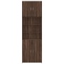 Aparador alto madera de ingeniería marrón roble 80x42,5x249 cm de , Aparadores - Ref: Foro24-3281363, Precio: 261,19 €, Descu...