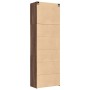 Aparador alto madera de ingeniería marrón roble 80x42,5x249 cm de , Aparadores - Ref: Foro24-3281363, Precio: 261,19 €, Descu...