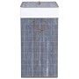 Bamboo laundry basket, one section, gray, 83 liters. by vidaXL, Laundry baskets - Ref: Foro24-320756, Price: 35,79 €, Discoun...