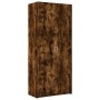 Aparador de madera de ingeniería roble ahumado 80x42,5x185 cm de , Aparadores - Ref: Foro24-3281438, Precio: 194,99 €, Descue...