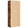 Aparador de madera de ingeniería roble ahumado 80x42,5x185 cm de , Aparadores - Ref: Foro24-3281438, Precio: 194,99 €, Descue...