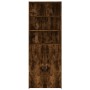 Aparador de madera de ingeniería roble ahumado 80x42,5x185 cm de , Aparadores - Ref: Foro24-3281382, Precio: 179,85 €, Descue...