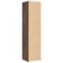 Aparador de madera de ingeniería marrón roble 45x42,5x185 cm de , Aparadores - Ref: Foro24-3281412, Precio: 154,71 €, Descuen...