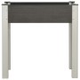 Mesa de cultivo para jardín WPC gris 75x40x75 cm de vidaXL, Maceteros y jardineras - Ref: Foro24-149010, Precio: 60,89 €, Des...