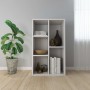 White plywood shelving/sideboard 50x25x80 cm by vidaXL, Bookcases and shelves - Ref: Foro24-800162, Price: 41,87 €, Discount: %