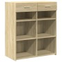 Engineered wood sideboard in Sonoma oak, 80x42.5x93 cm by , Sideboards - Ref: Foro24-3281478, Price: 121,51 €, Discount: %