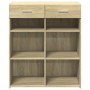 Aparador de madera de ingeniería roble Sonoma 80x42,5x93 cm de , Aparadores - Ref: Foro24-3281478, Precio: 121,51 €, Descuent...