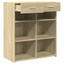 Aparador de madera de ingeniería roble Sonoma 80x42,5x93 cm de , Aparadores - Ref: Foro24-3281478, Precio: 121,51 €, Descuent...