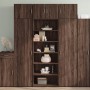 Hoher Schrank aus braunem Eichenfurnierholz 70x41x185 cm. von , Sideboards - Ref: Foro24-3281693, Preis: 151,43 €, Rabatt: %