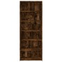 Tall smoked oak engineered wood sideboard 70x41x185 cm by , Sideboards - Ref: Foro24-3281691, Price: 147,21 €, Discount: %