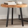 Solid acacia wood round table top Ø50x4 cm by , Table tops - Ref: Foro24-4008701, Price: 54,78 €, Discount: %