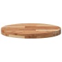 Solid acacia wood round table top Ø50x4 cm by , Table tops - Ref: Foro24-4008701, Price: 54,99 €, Discount: %