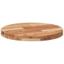 Solid acacia wood round table top Ø50x4 cm by , Table tops - Ref: Foro24-4008701, Price: 54,78 €, Discount: %