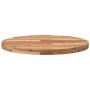 Solid acacia wood round table top Ø70x4 cm by , Table tops - Ref: Foro24-4008703, Price: 91,92 €, Discount: %