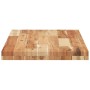 Rectangular solid acacia wood table top 80x40x4 cm by , Table tops - Ref: Foro24-4008847, Price: 68,99 €, Discount: %