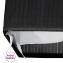 Cesta para la ropa sucia de bambú de una sección negra 83 l de vidaXL, Cestas para ropa - Ref: Foro24-320758, Precio: 40,08 €...