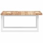 Wall-mounted sink shelf made of steel and solid acacia wood by , bathroom vanities - Ref: Foro24-3302872, Price: 70,99 €, Dis...