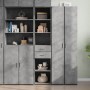 Engineered wood gray concrete sideboard 40x42.5x185 cm by , Sideboards - Ref: Foro24-3281444, Price: 128,94 €, Discount: %