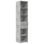 Aparador de madera de ingeniería gris hormigón 40x42,5x185 cm de , Aparadores - Ref: Foro24-3281444, Precio: 128,74 €, Descue...